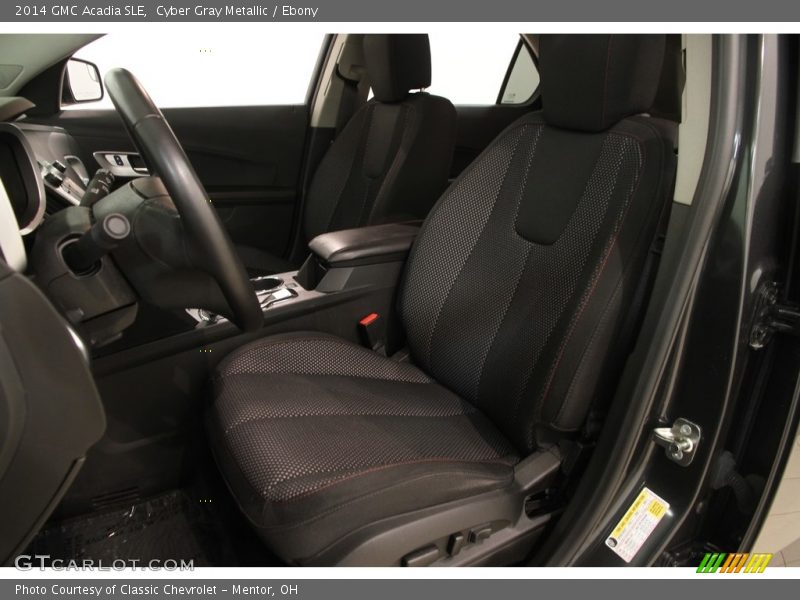 Cyber Gray Metallic / Ebony 2014 GMC Acadia SLE