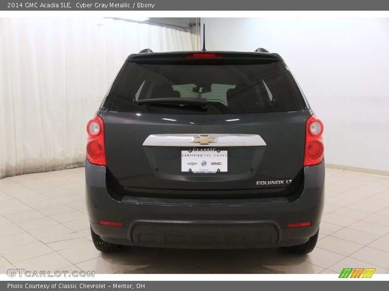 Cyber Gray Metallic / Ebony 2014 GMC Acadia SLE