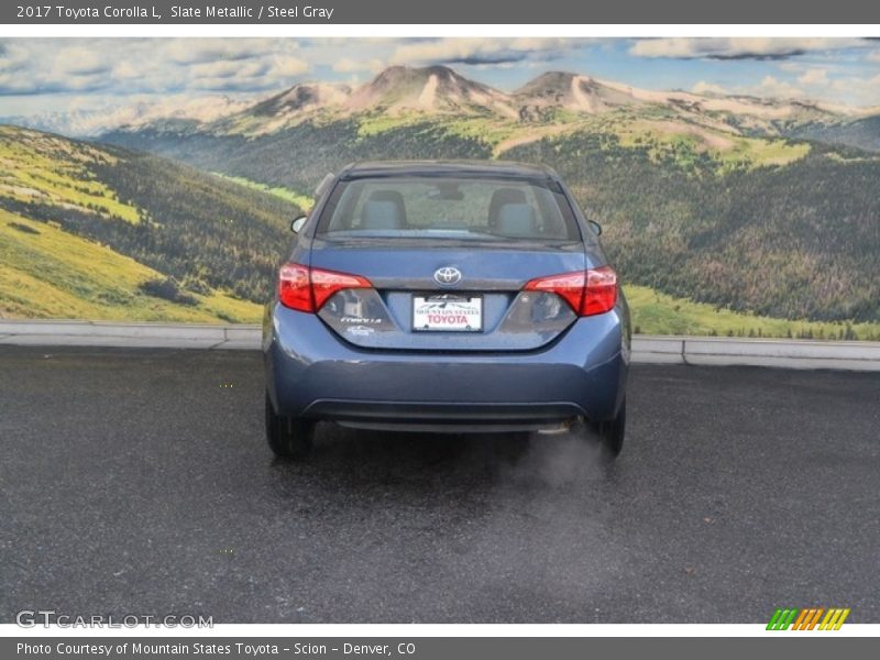 Slate Metallic / Steel Gray 2017 Toyota Corolla L