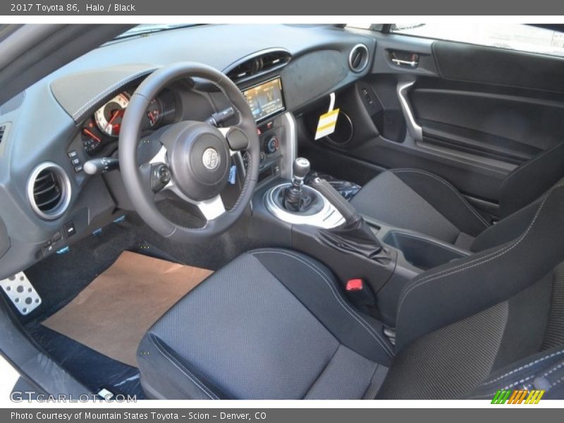 Front Seat of 2017 86 