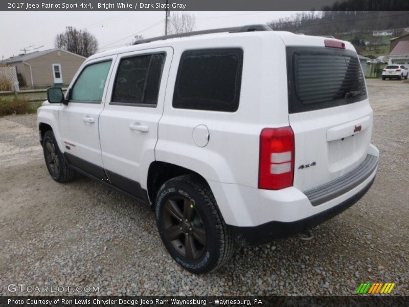 Bright White / Dark Slate Gray 2017 Jeep Patriot Sport 4x4