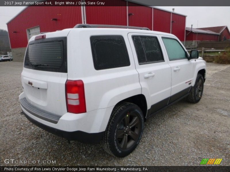 Bright White / Dark Slate Gray 2017 Jeep Patriot Sport 4x4