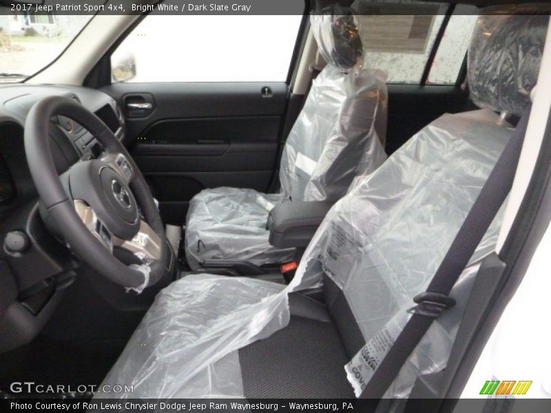 Bright White / Dark Slate Gray 2017 Jeep Patriot Sport 4x4