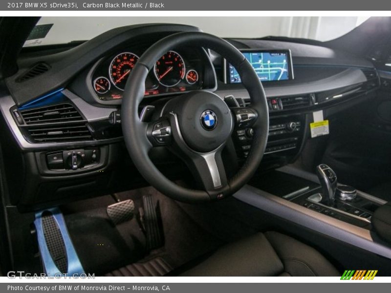 Carbon Black Metallic / Black 2017 BMW X5 sDrive35i