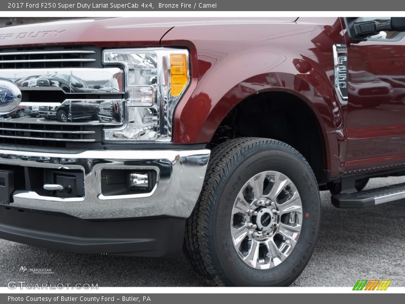 Bronze Fire / Camel 2017 Ford F250 Super Duty Lariat SuperCab 4x4