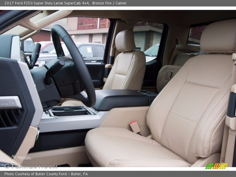 Bronze Fire / Camel 2017 Ford F250 Super Duty Lariat SuperCab 4x4