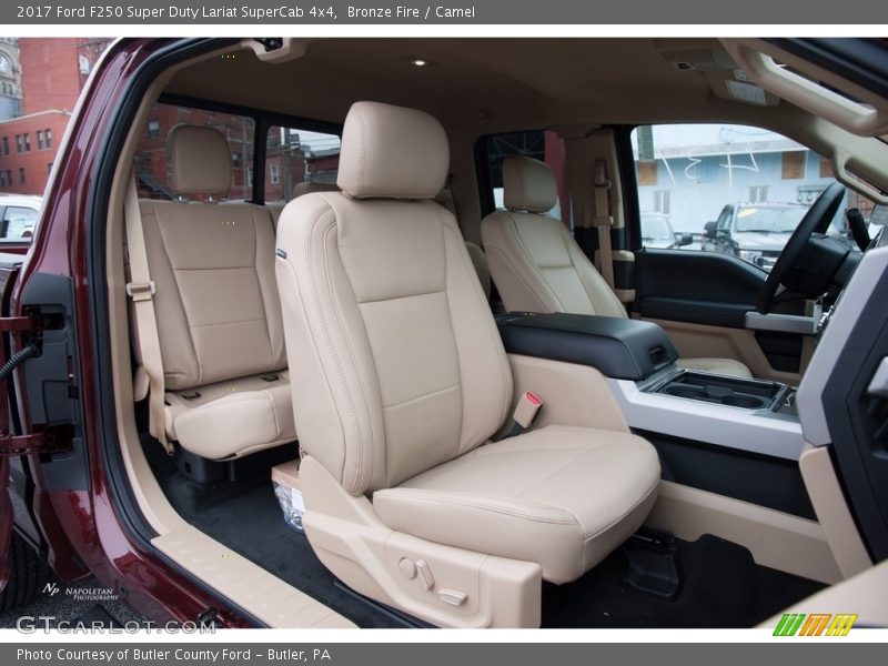 Bronze Fire / Camel 2017 Ford F250 Super Duty Lariat SuperCab 4x4
