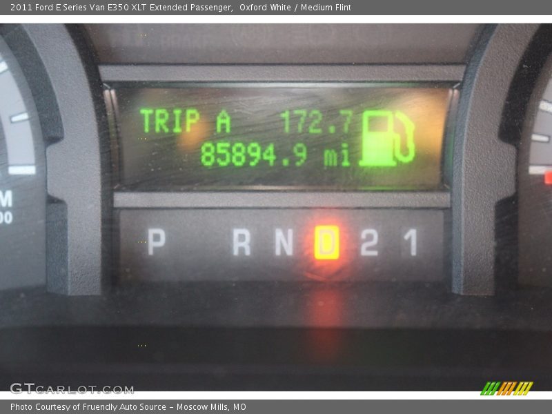 Oxford White / Medium Flint 2011 Ford E Series Van E350 XLT Extended Passenger