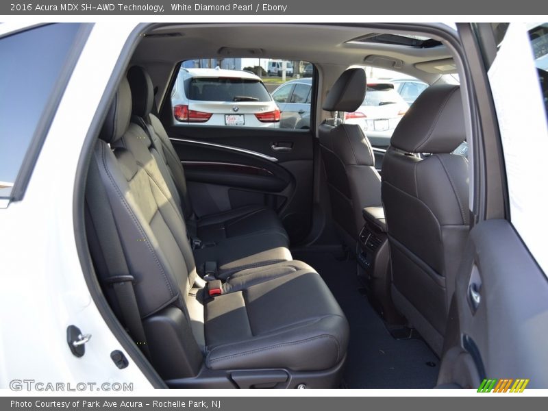 White Diamond Pearl / Ebony 2016 Acura MDX SH-AWD Technology