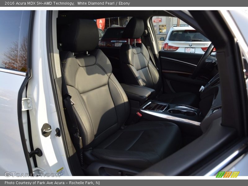 White Diamond Pearl / Ebony 2016 Acura MDX SH-AWD Technology
