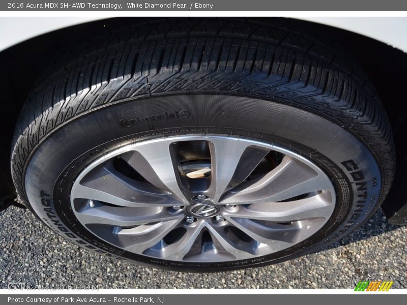 White Diamond Pearl / Ebony 2016 Acura MDX SH-AWD Technology