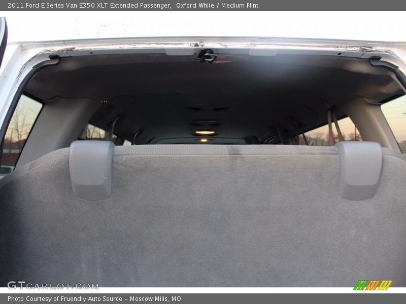 Oxford White / Medium Flint 2011 Ford E Series Van E350 XLT Extended Passenger