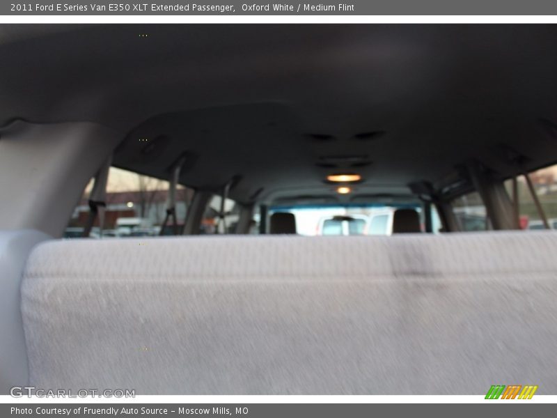 Oxford White / Medium Flint 2011 Ford E Series Van E350 XLT Extended Passenger