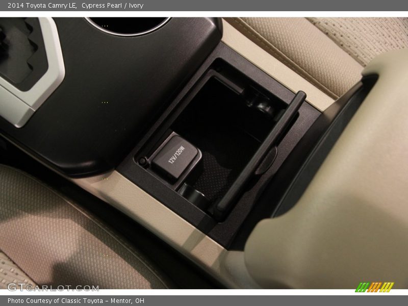 Cypress Pearl / Ivory 2014 Toyota Camry LE