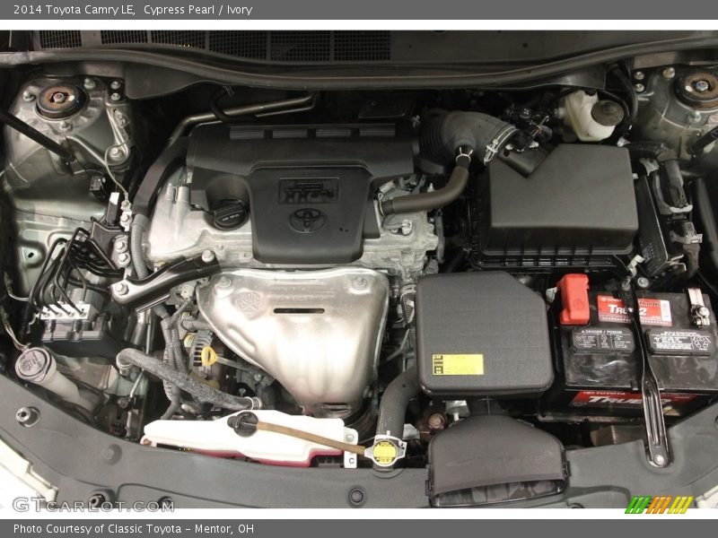 Cypress Pearl / Ivory 2014 Toyota Camry LE