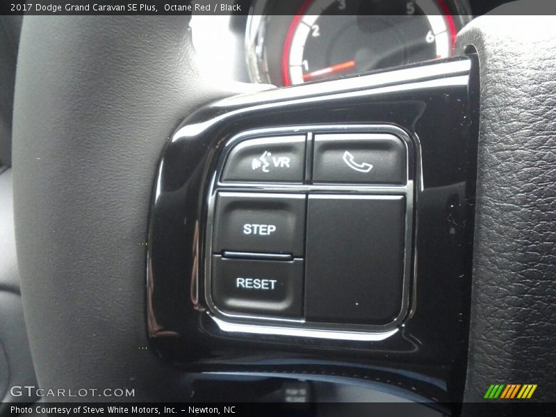 Octane Red / Black 2017 Dodge Grand Caravan SE Plus