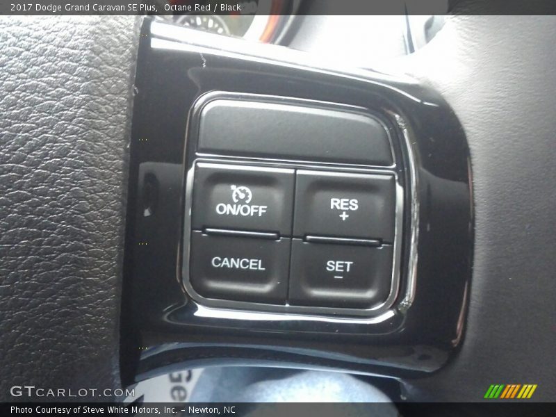 Octane Red / Black 2017 Dodge Grand Caravan SE Plus