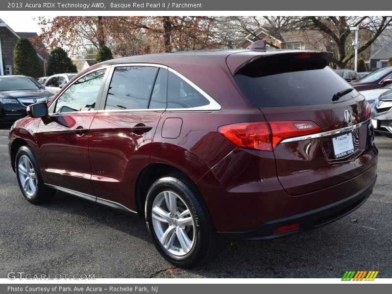Basque Red Pearl II / Parchment 2013 Acura RDX Technology AWD