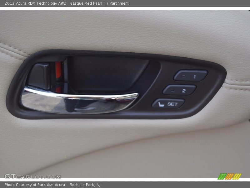 Basque Red Pearl II / Parchment 2013 Acura RDX Technology AWD