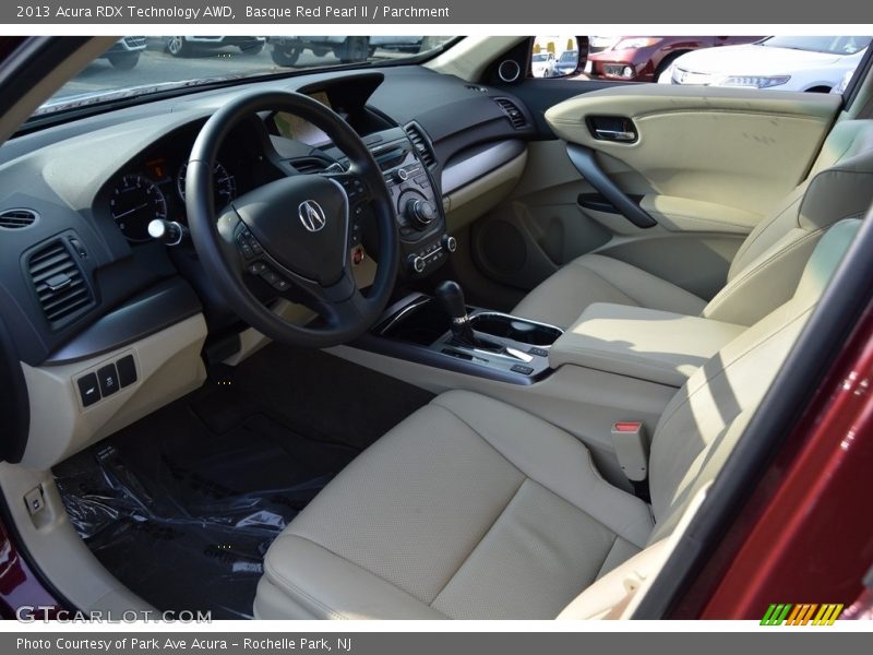 Basque Red Pearl II / Parchment 2013 Acura RDX Technology AWD