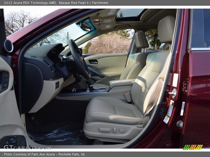 Basque Red Pearl II / Parchment 2013 Acura RDX Technology AWD