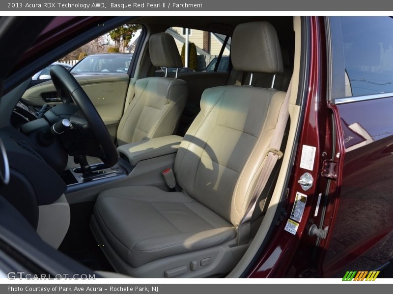 Basque Red Pearl II / Parchment 2013 Acura RDX Technology AWD