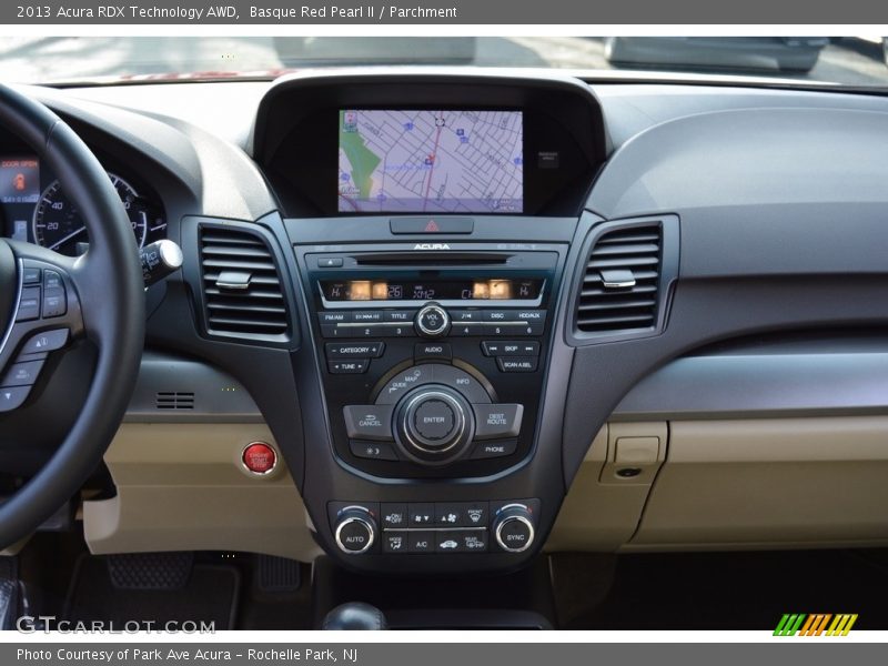 Basque Red Pearl II / Parchment 2013 Acura RDX Technology AWD