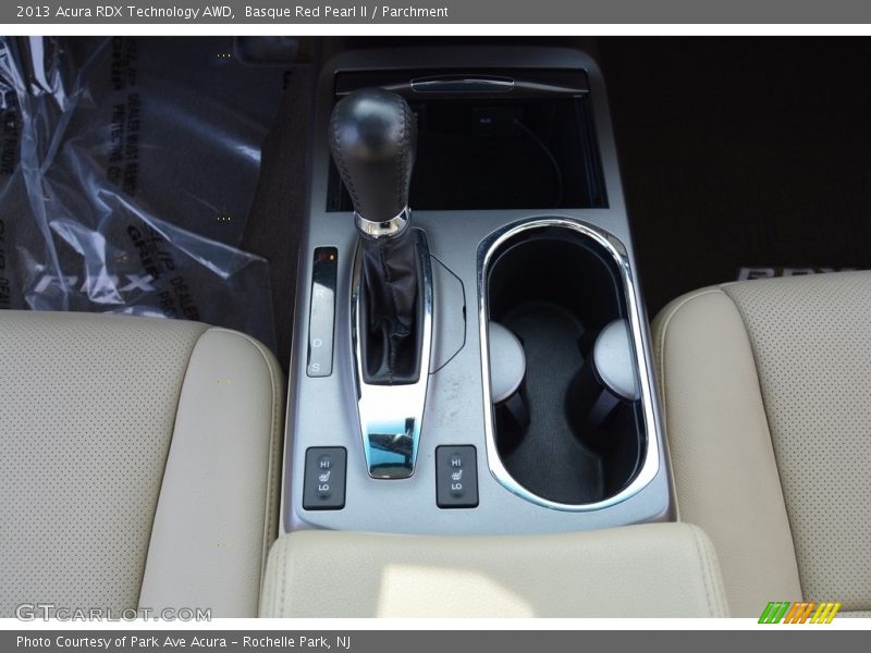 Basque Red Pearl II / Parchment 2013 Acura RDX Technology AWD