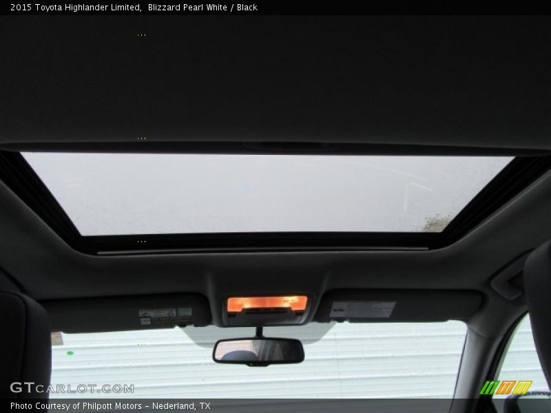 Blizzard Pearl White / Black 2015 Toyota Highlander Limited