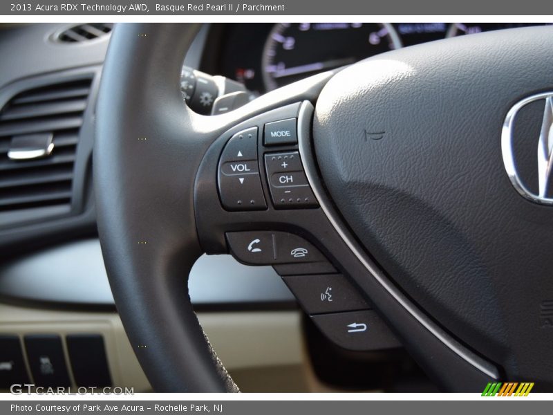 Basque Red Pearl II / Parchment 2013 Acura RDX Technology AWD