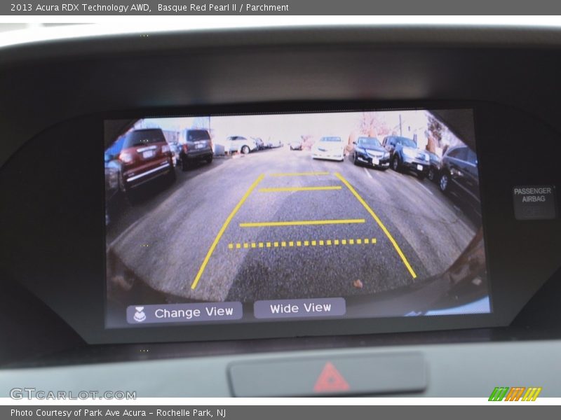 Basque Red Pearl II / Parchment 2013 Acura RDX Technology AWD