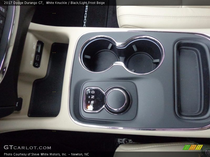 White Knuckle / Black/Light Frost Beige 2017 Dodge Durango GT