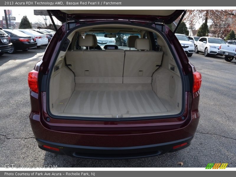 Basque Red Pearl II / Parchment 2013 Acura RDX Technology AWD