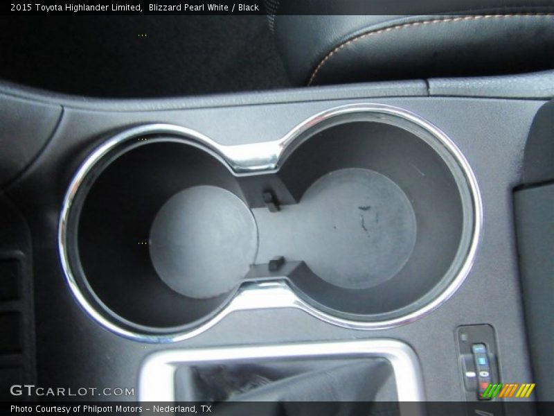 Blizzard Pearl White / Black 2015 Toyota Highlander Limited