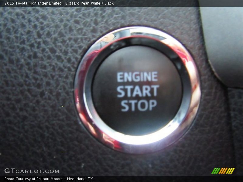 Blizzard Pearl White / Black 2015 Toyota Highlander Limited