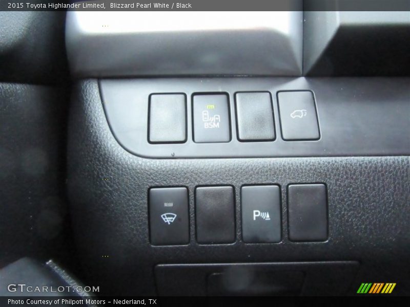 Blizzard Pearl White / Black 2015 Toyota Highlander Limited