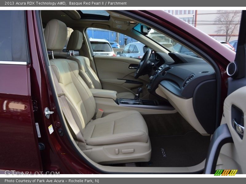 Basque Red Pearl II / Parchment 2013 Acura RDX Technology AWD