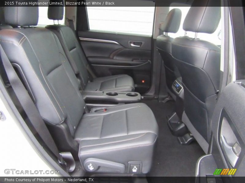 Blizzard Pearl White / Black 2015 Toyota Highlander Limited