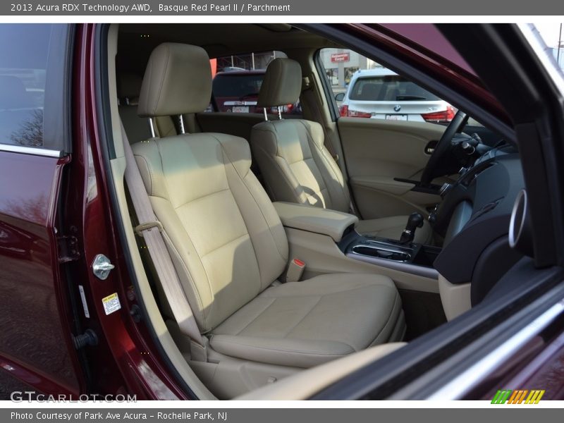 Basque Red Pearl II / Parchment 2013 Acura RDX Technology AWD