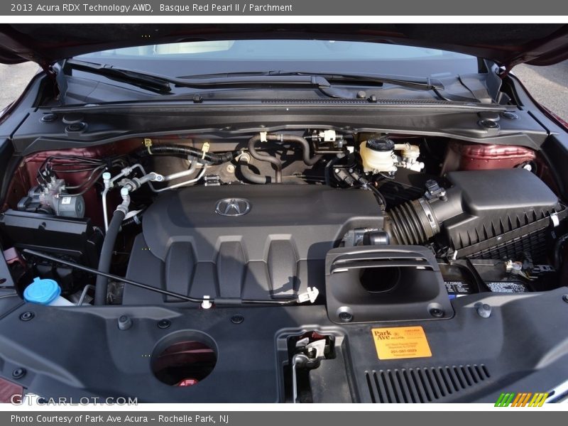 Basque Red Pearl II / Parchment 2013 Acura RDX Technology AWD