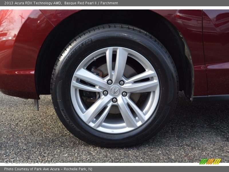Basque Red Pearl II / Parchment 2013 Acura RDX Technology AWD