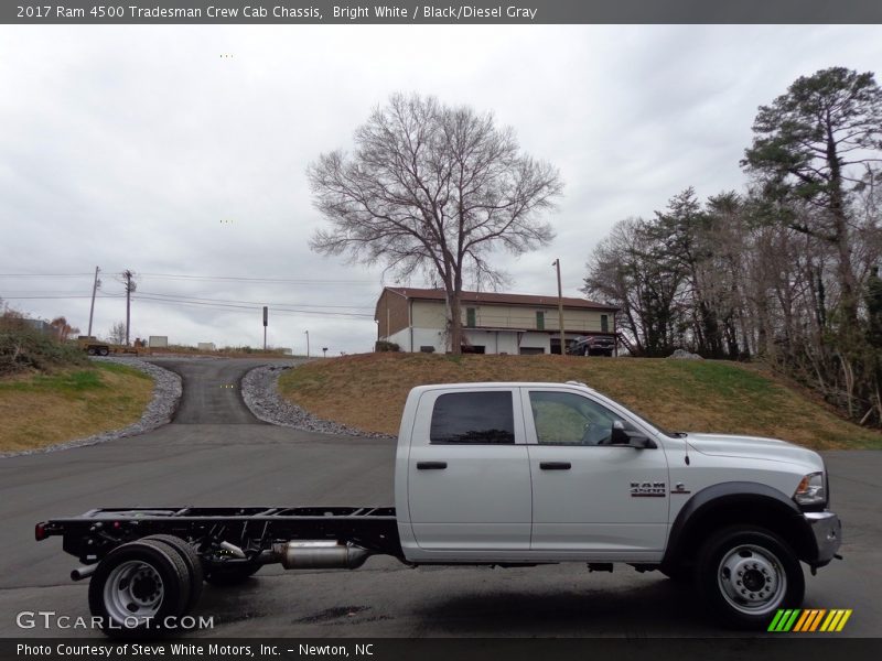 Bright White / Black/Diesel Gray 2017 Ram 4500 Tradesman Crew Cab Chassis