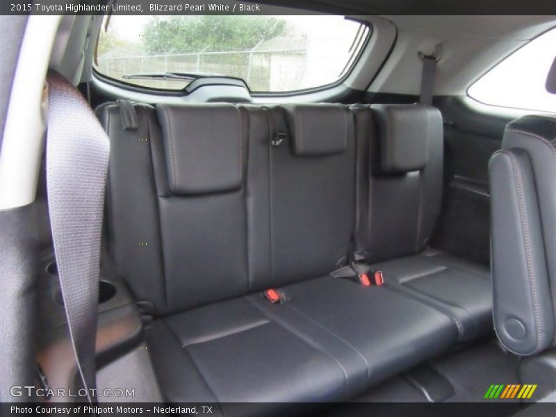 Blizzard Pearl White / Black 2015 Toyota Highlander Limited