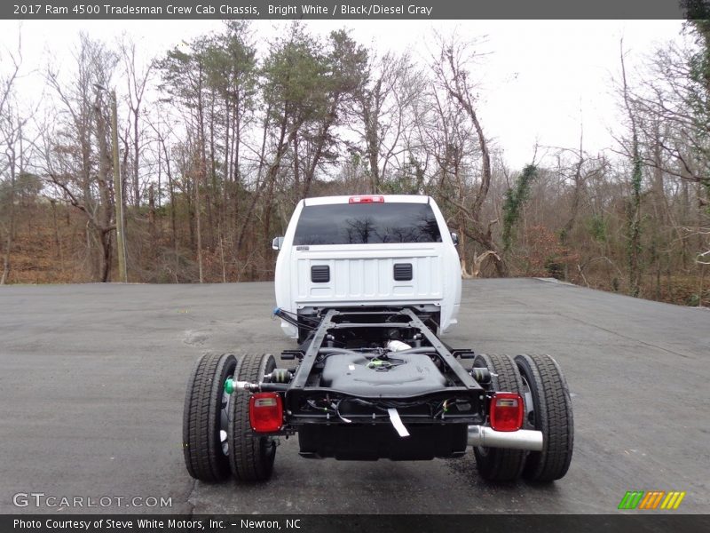Bright White / Black/Diesel Gray 2017 Ram 4500 Tradesman Crew Cab Chassis