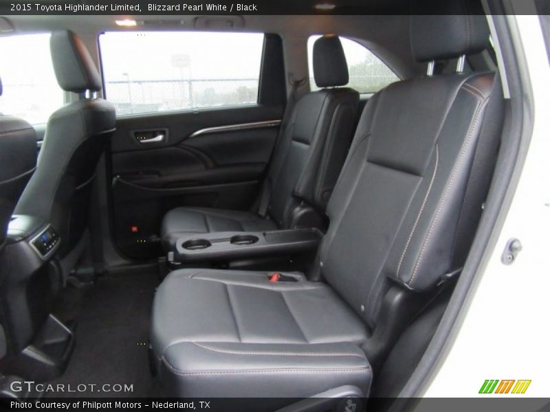 Blizzard Pearl White / Black 2015 Toyota Highlander Limited