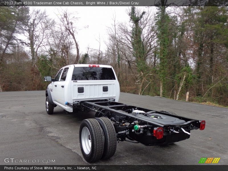 Bright White / Black/Diesel Gray 2017 Ram 4500 Tradesman Crew Cab Chassis