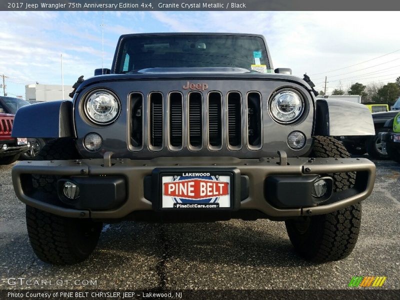Granite Crystal Metallic / Black 2017 Jeep Wrangler 75th Anniversary Edition 4x4