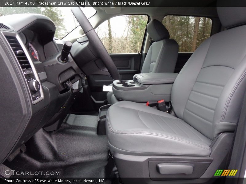 Bright White / Black/Diesel Gray 2017 Ram 4500 Tradesman Crew Cab Chassis