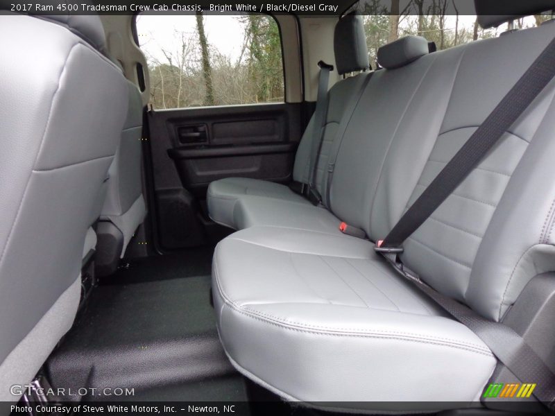 Bright White / Black/Diesel Gray 2017 Ram 4500 Tradesman Crew Cab Chassis