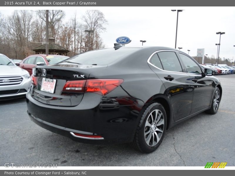 Black Copper Pearl / Graystone 2015 Acura TLX 2.4
